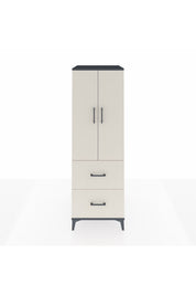 Kronos Dolap 3 Raflı 2 Çekmeceli 2 Kapaklı 60x59x182 - S89M021V4C
