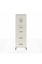 Kronos Dolap Tek Raflı 4 Çekmeceli 2 Kapaklı 60x59x182 Aytaşı-Aytaşı