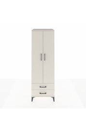 Kronos Dolap Tek Raflı 2 Çekmeceli Tek Askılı 60x59x182 Aytaşı-Aytaşı