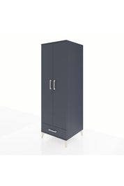 Kronos Dolap 2 Raflı Tek Çekmeceli Tek Askılı 60x59x182 - S89M030V5C