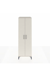 Kronos Dolap 2 Raflı 2 Kapaklı Tek Askılı 60x59x182 Aytaşı-Aytaşı