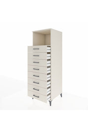 Kronos Dolap Tek Raflı 8 Çekmeceli 60x59x182 Aytaşı-Aytaşı