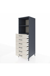 Kronos Dolap 2 Raflı 6 Çekmeceli 60x59x182 - S89M034V4C