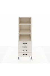 Kronos Dolap 3 Raflı 4 Çekmeceli 60x59x182 Aytaşı-Aytaşı