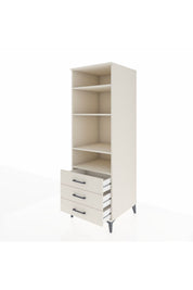 Kronos Dolap 4 Raflı 3 Çekmeceli 60x59x182 Aytaşı-Aytaşı