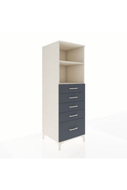 Kronos Dolap 2 Raflı 5 Çekmeceli 60x59x182 - S89M040V2C
