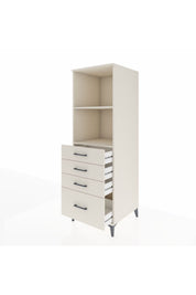 Kronos Dolap 2 Raflı 4 Çekmeceli 60x59x182 - S89M041V1C