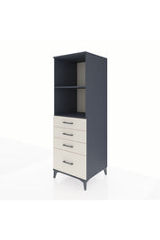 Kronos Dolap 2 Raflı 4 Çekmeceli 60x59x182 - S89M041V4C