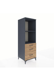 Kronos Dolap 2 Raflı 3 Çekmeceli 60x59x182 - S89M042V6C
