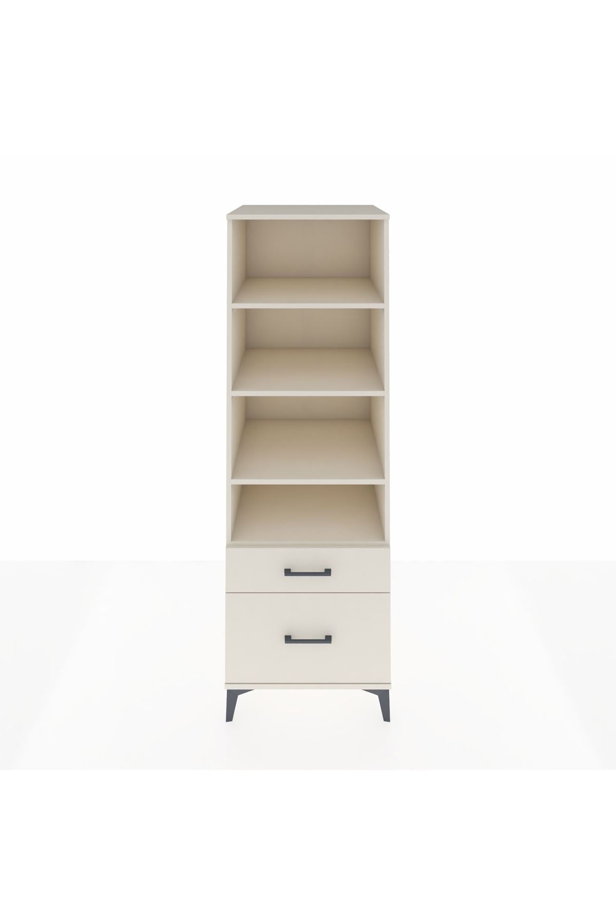 Kronos Dolap 4 Raflı 2 Çekmeceli 60x59x182 Aytaşı-Aytaşı