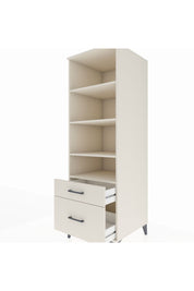 Kronos Dolap 4 Raflı 2 Çekmeceli 60x59x182 Aytaşı-Aytaşı