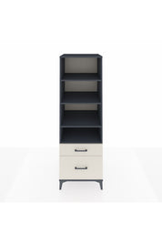 Kronos Dolap 4 Raflı 2 Çekmeceli 60x59x182 Antrasit-Aytaşı