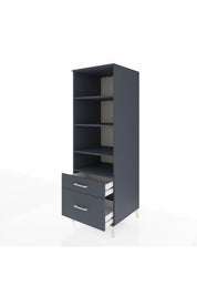 Kronos Dolap 4 Raflı 2 Çekmeceli 60x59x182 - S89M043V5C