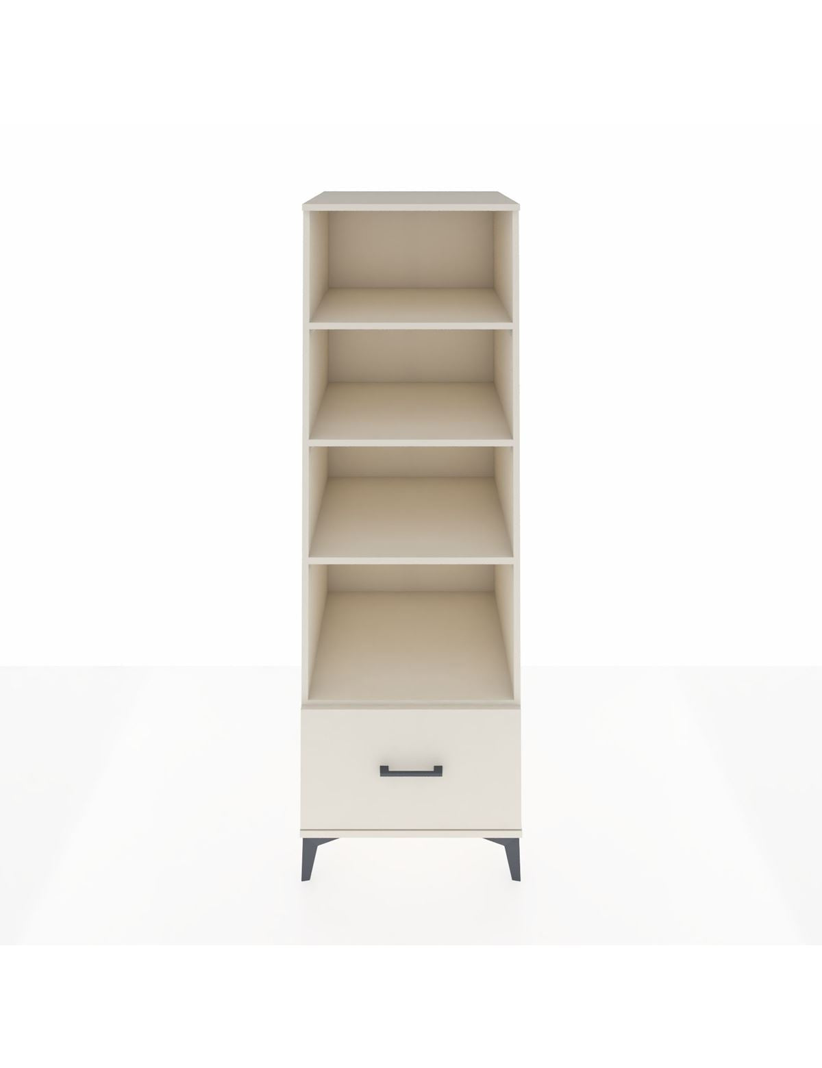 Kronos Dolap 4 Raflı Tek Çekmeceli 60x59x182 Aytaşı-Aytaşı