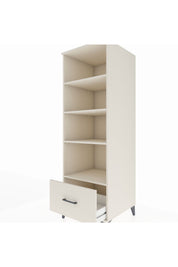 Kronos Dolap 4 Raflı Tek Çekmeceli 60x59x182 Aytaşı-Aytaşı