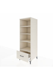 Kronos Dolap 4 Raflı Tek Çekmeceli 60x59x182 Aytaşı-Aytaşı