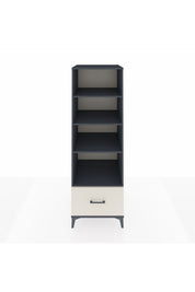 Kronos Dolap 4 Raflı Tek Çekmeceli 60x59x182 Antrasit-Aytaşı