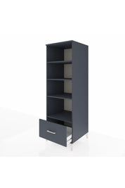 Kronos Dolap 4 Raflı Tek Çekmeceli 60x59x182 - S89M044V5C