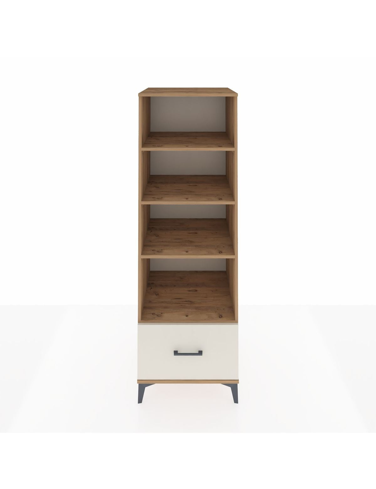 Kronos Dolap 4 Raflı Tek Çekmeceli 60x59x182 Çam-Aytaşı