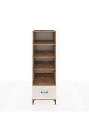 Kronos Dolap 4 Raflı Tek Çekmeceli 60x59x182 Çam-Aytaşı