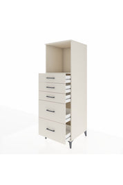 Kronos Dolap Tek Raflı 5 Çekmeceli 60x59x182 Aytaşı-Aytaşı