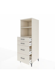 Kronos Dolap 2 Raflı 4 Çekmeceli 60x59x182 - S89M047V1C