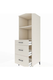 Kronos Dolap 2 Raflı 3 Çekmeceli 60x59x182 - S89M048V1C