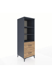 Kronos Dolap 3 Raflı 2 Çekmeceli 60x59x182 - S89M049V6C