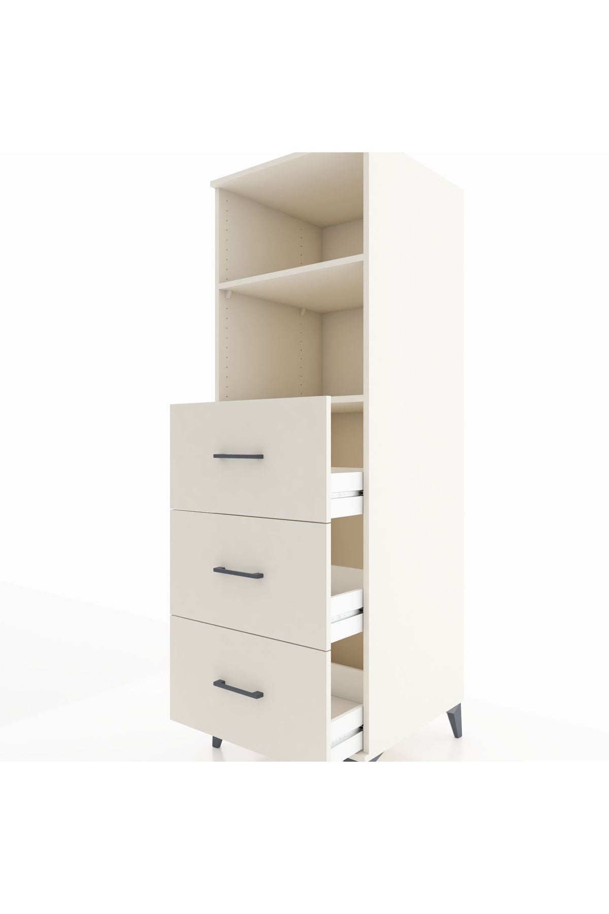 Kronos Dolap 2 Raflı 3 Çekmeceli 60x59x182 Aytaşı-Aytaşı