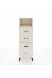 Kronos Dolap Tek Raflı 4 Çekmeceli 60x59x182 Aytaşı-Aytaşı