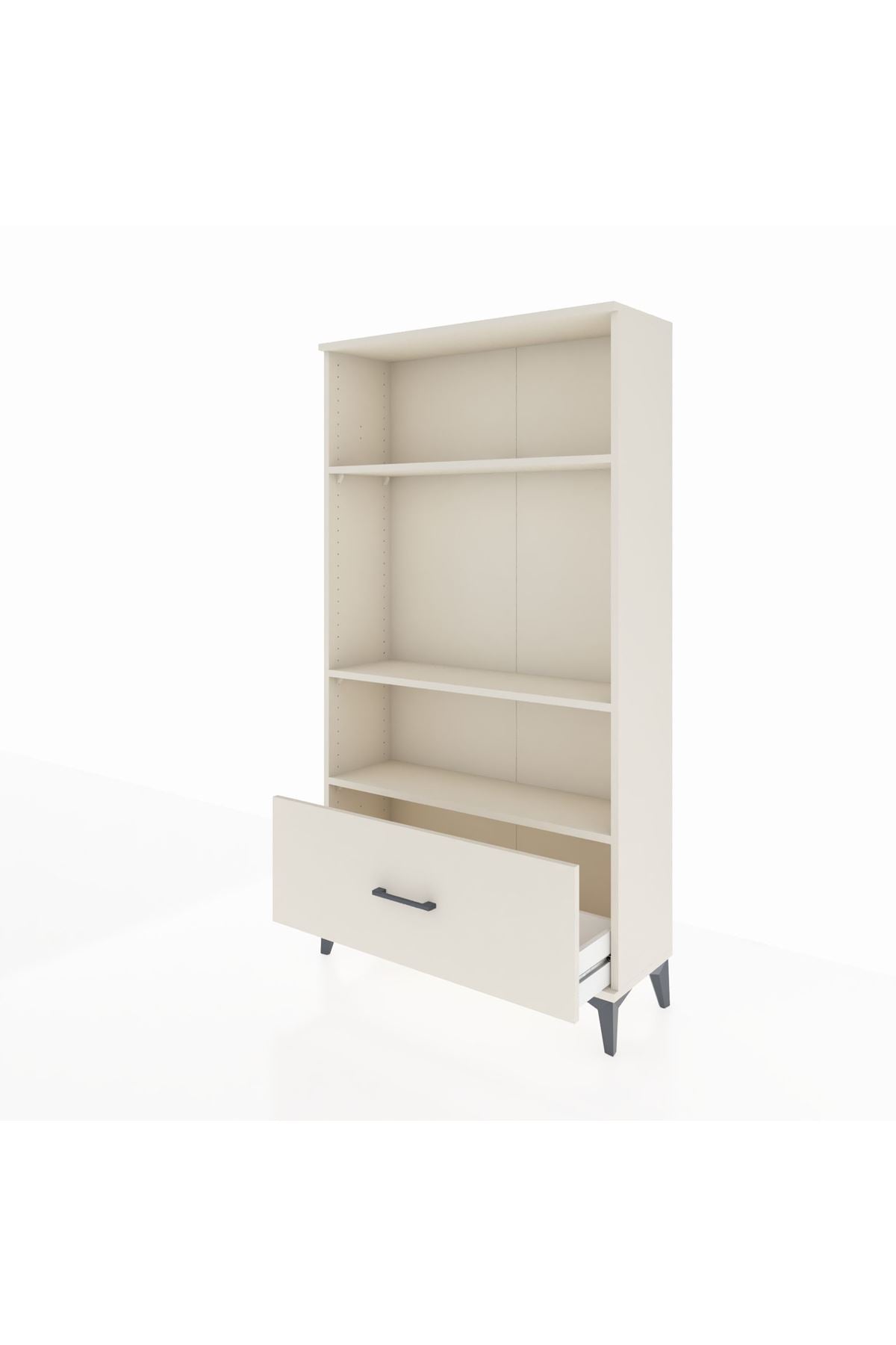 Arges Dolap 3 Raflı Tek Çekmeceli 88x30x163 Aytaşı-Aytaşı