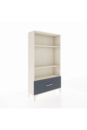 Arges Dolap 3 Raflı Tek Çekmeceli 88x30x163 Aytaşı-Antrasit