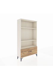 Arges Dolap 3 Raflı Tek Çekmeceli 88x30x163 Aytaşı-Çam