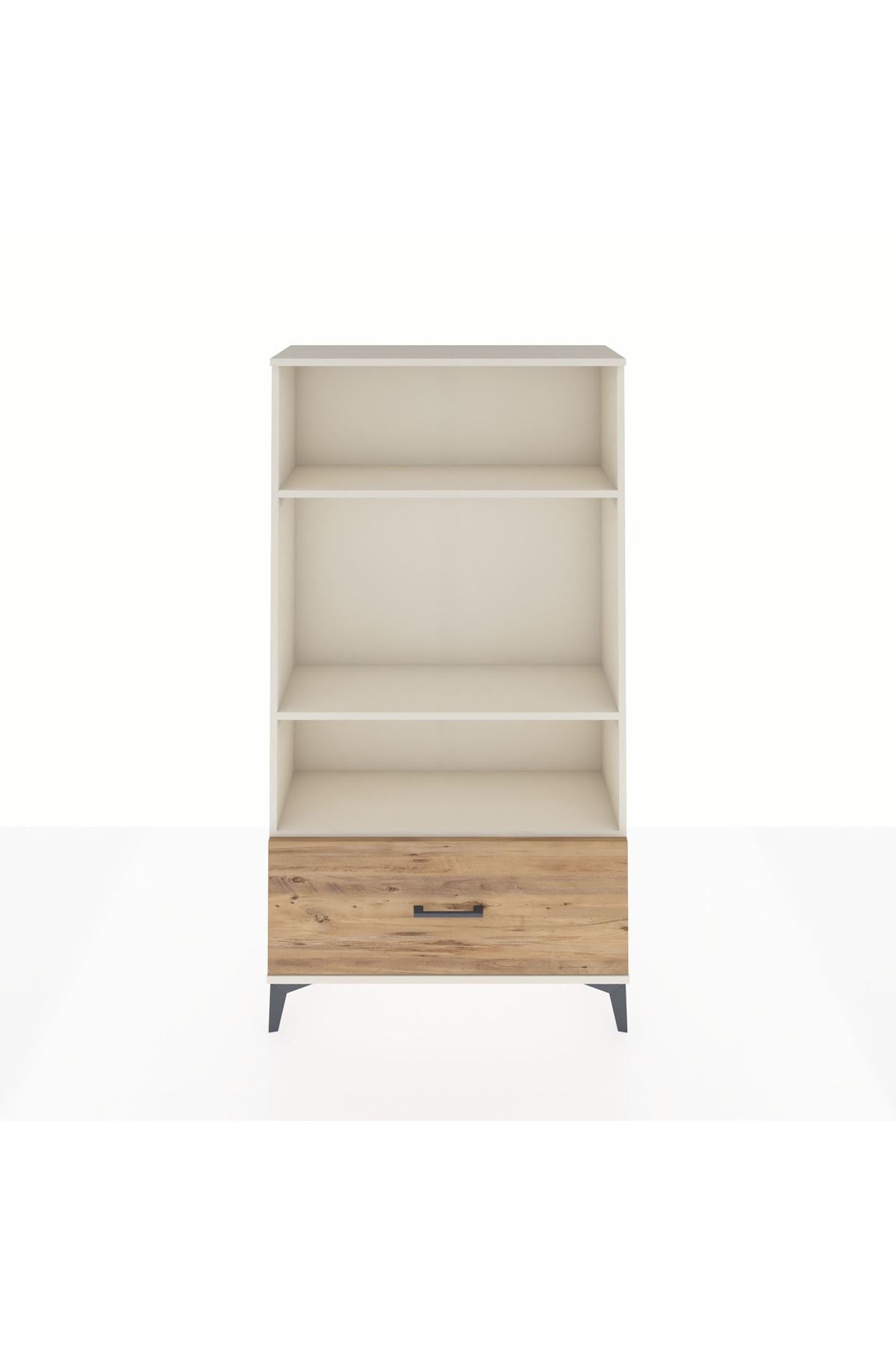 Arges Dolap 3 Raflı Tek Çekmeceli 88x30x163 Aytaşı-Çam