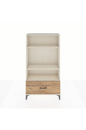 Arges Dolap 3 Raflı Tek Çekmeceli 88x30x163 Aytaşı-Çam