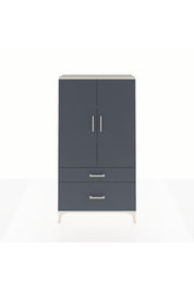 Arges Dolap 3 Raflı 2 Çekmeceli 2 Kapaklı 88x30x163 Aytaşı-Antrasit