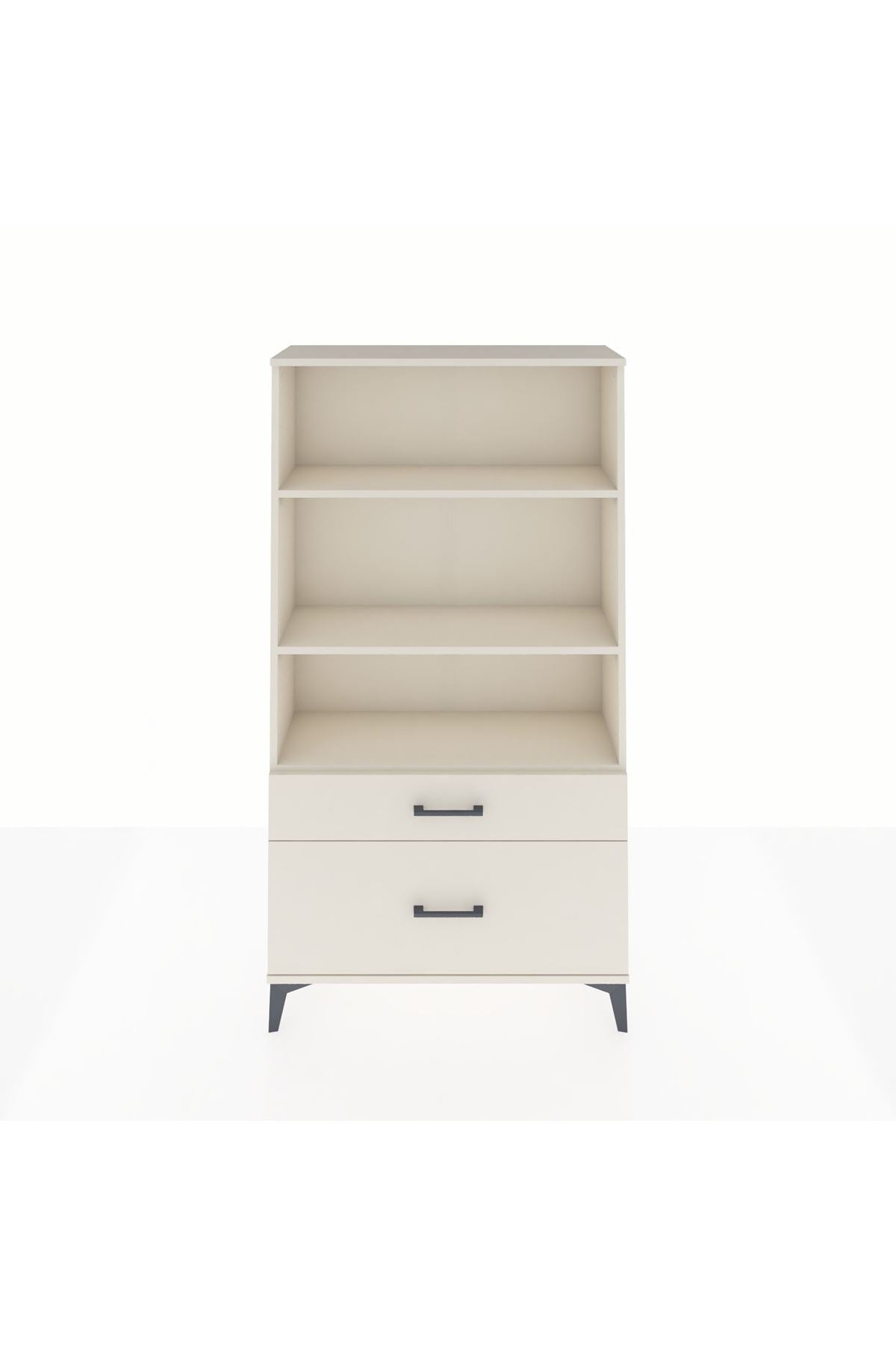 Arges Dolap 3 Raflı 2 Çekmeceli 88x30x163 Aytaşı-Aytaşı