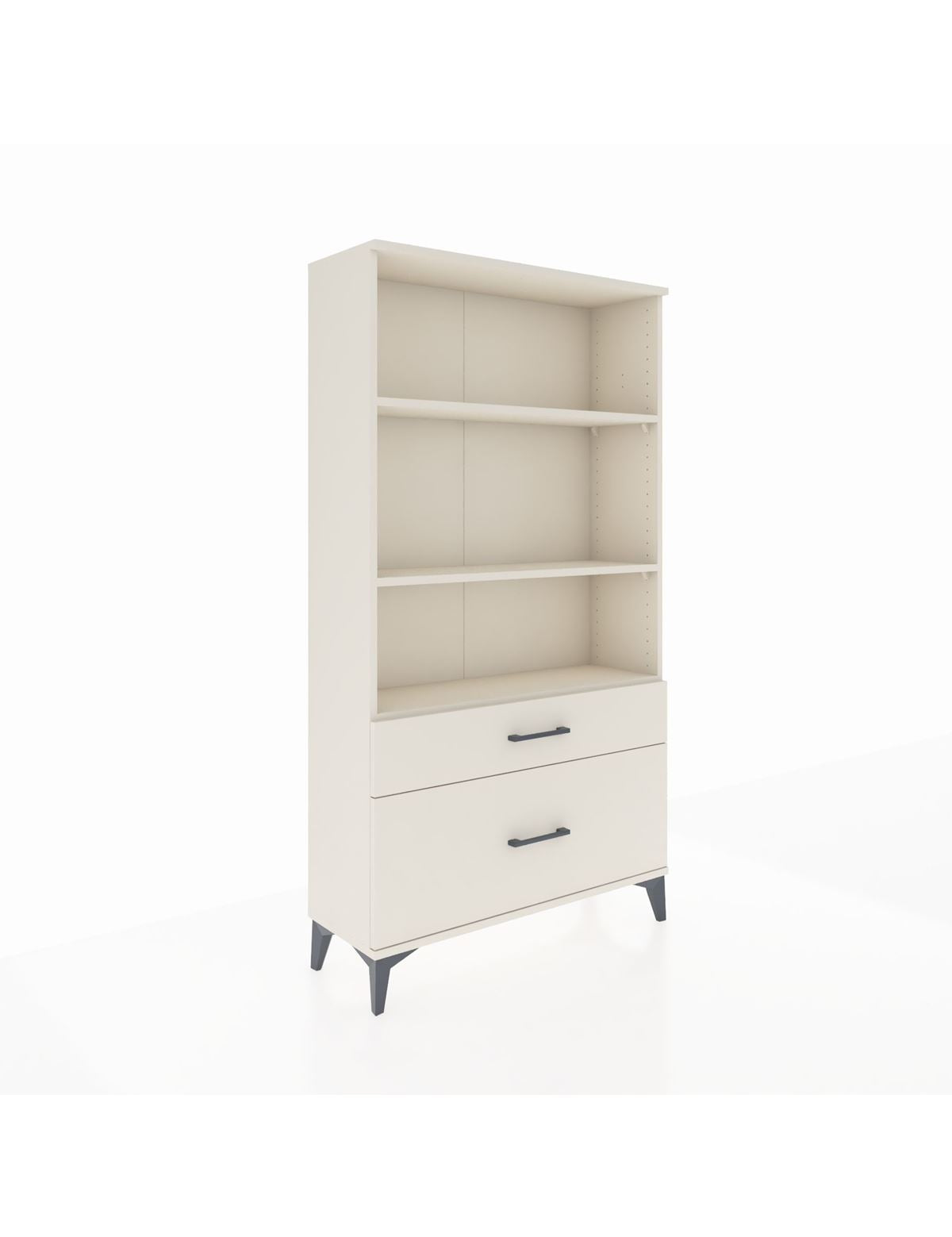 Arges Dolap 3 Raflı 2 Çekmeceli 88x30x163 Aytaşı-Aytaşı