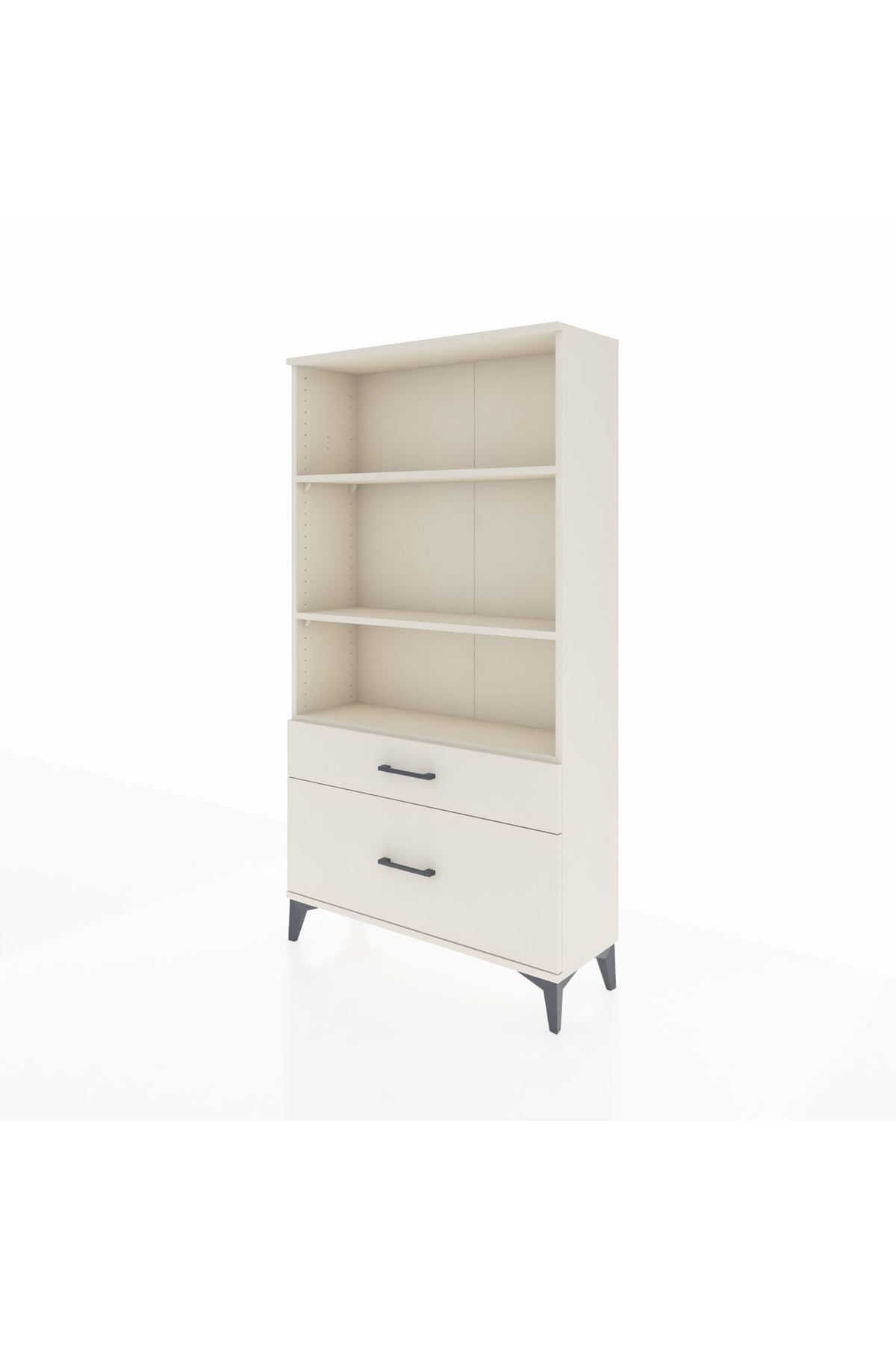 Arges Dolap 3 Raflı 2 Çekmeceli 88x30x163 Aytaşı-Aytaşı