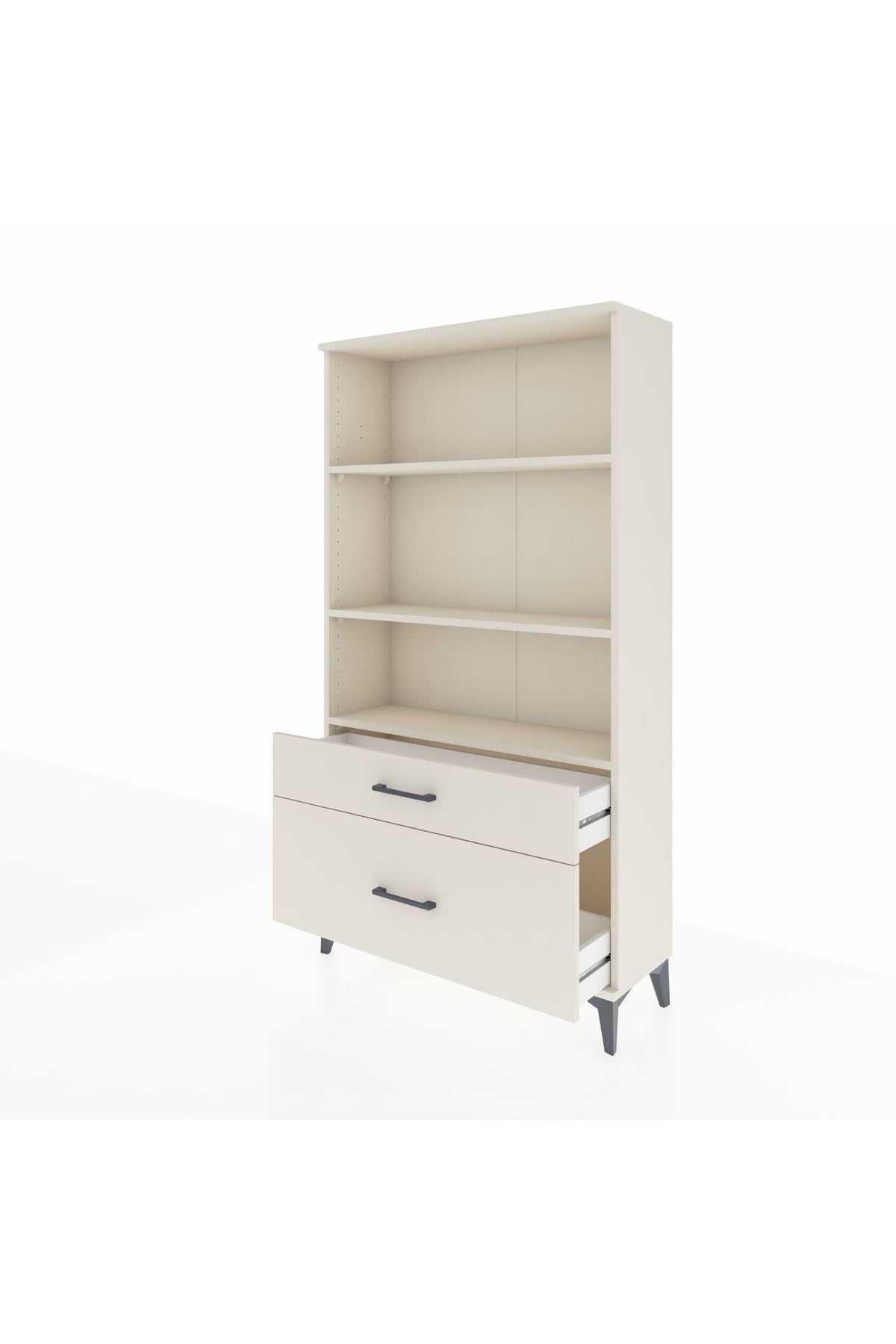 Arges Dolap 3 Raflı 2 Çekmeceli 88x30x163 Aytaşı-Aytaşı