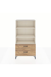 Arges Dolap 3 Raflı 2 Çekmeceli 88x30x163 Aytaşı-Çam