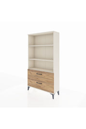 Arges Dolap 3 Raflı 2 Çekmeceli 88x30x163 Aytaşı-Çam