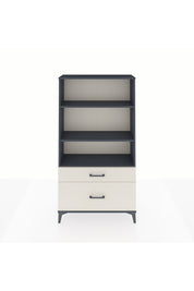 Arges Dolap 3 Raflı 2 Çekmeceli 88x30x163 Antrasit-Aytaşı