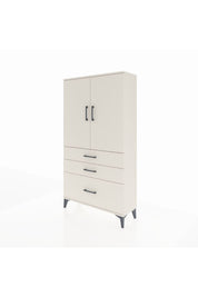 Arges Dolap 3 Raflı 3 Çekmeceli 2 Kapaklı 88x30x163 Aytaşı-Aytaşı