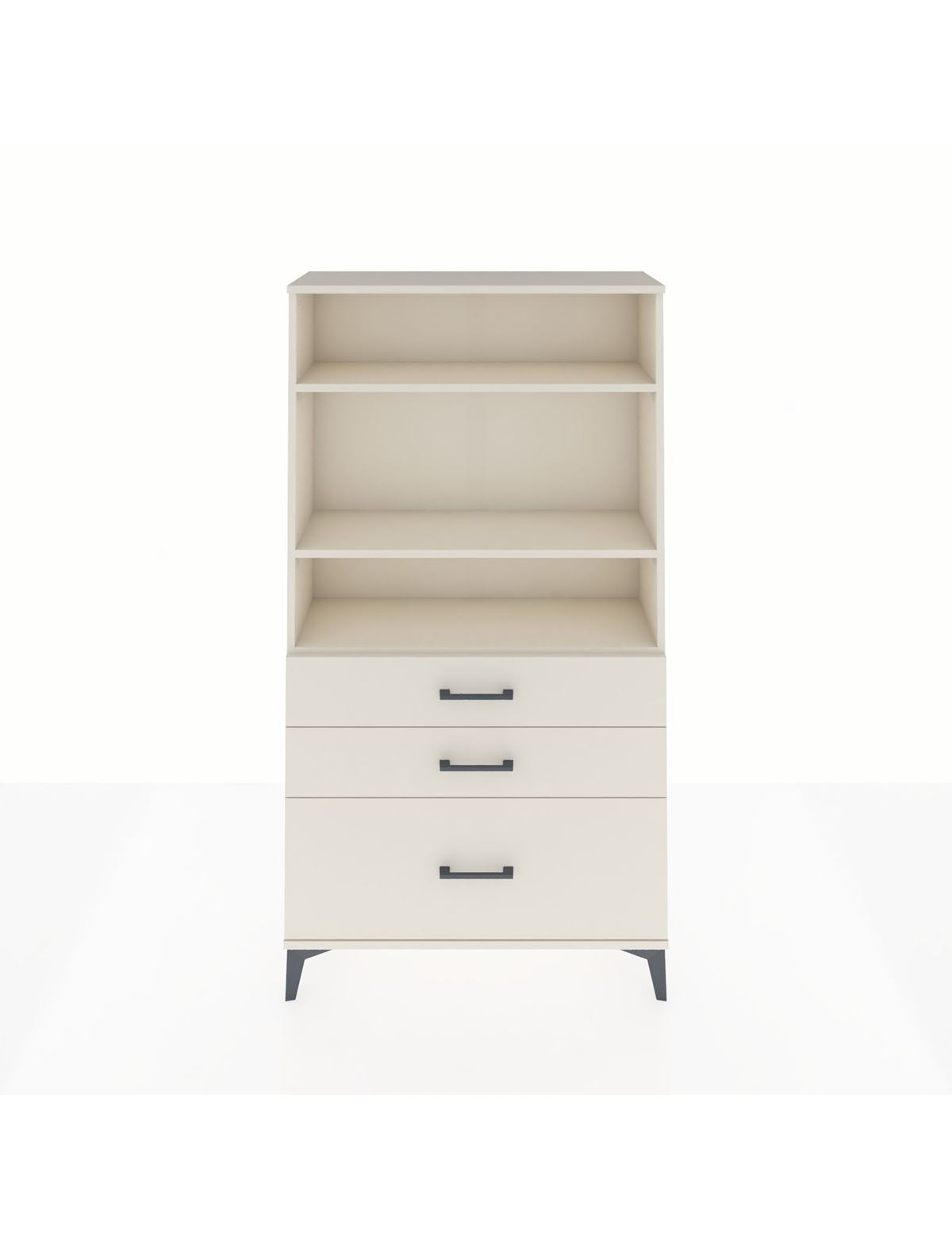 Arges Dolap 3 Raflı 3 Çekmeceli 88x30x163 Aytaşı-Aytaşı