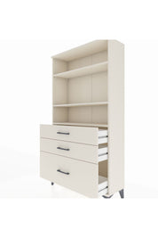 Arges Dolap 3 Raflı 3 Çekmeceli 88x30x163 Aytaşı-Aytaşı