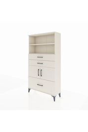 Arges Dolap 3 Raflı 3 Çekmeceli 2 Kapaklı 88x30x163 Aytaşı-Aytaşı