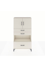 Arges Dolap 3 Raflı 3 Çekmeceli 2 Kapaklı 88x30x163 Aytaşı-Aytaşı