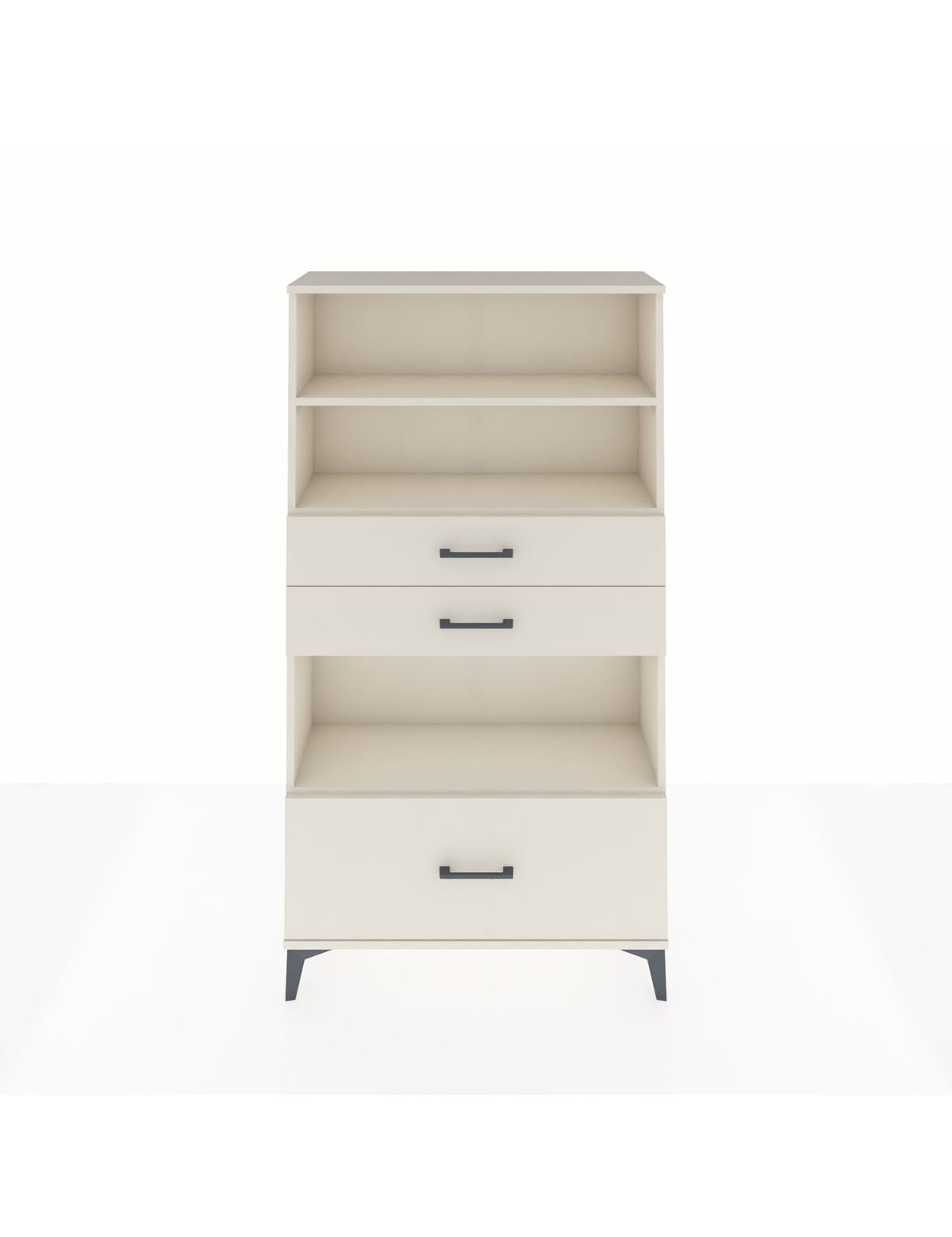 Arges Dolap 3 Raflı 3 Çekmeceli 88x30x163 Aytaşı-Aytaşı