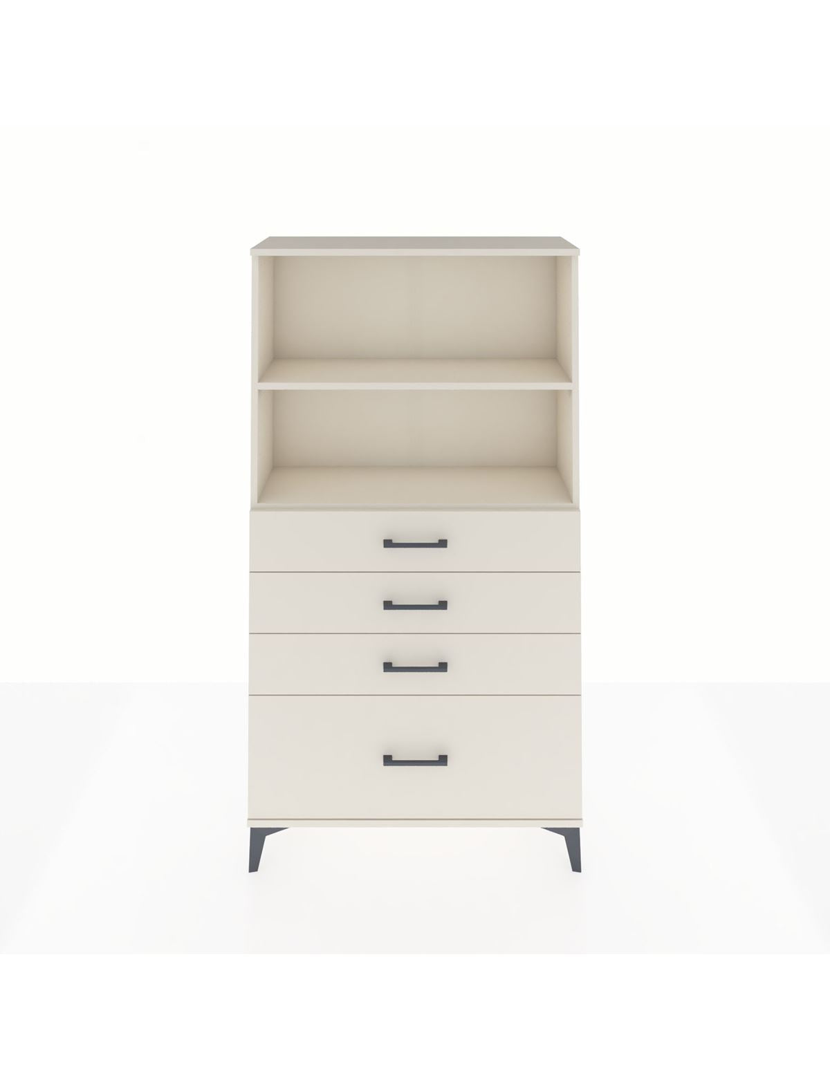 Arges Dolap 2 Raflı 4 Çekmeceli 88x30x163 Aytaşı-Aytaşı